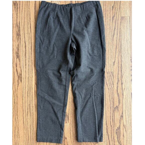 J.Jill Pants - J.Jill Ponte Slim Leg Gray Pants Sz M